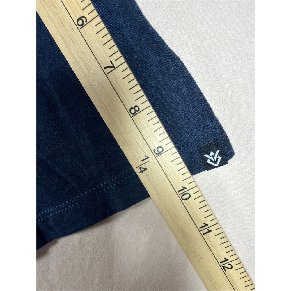 Veece Creative Collective Mens XL T-Shirt Navy Blue Graphic Short Sleeve Cotton - Picture 8 of 9